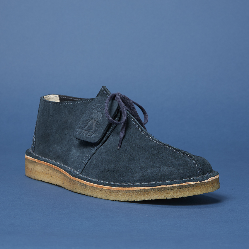 dark blue desert clarks